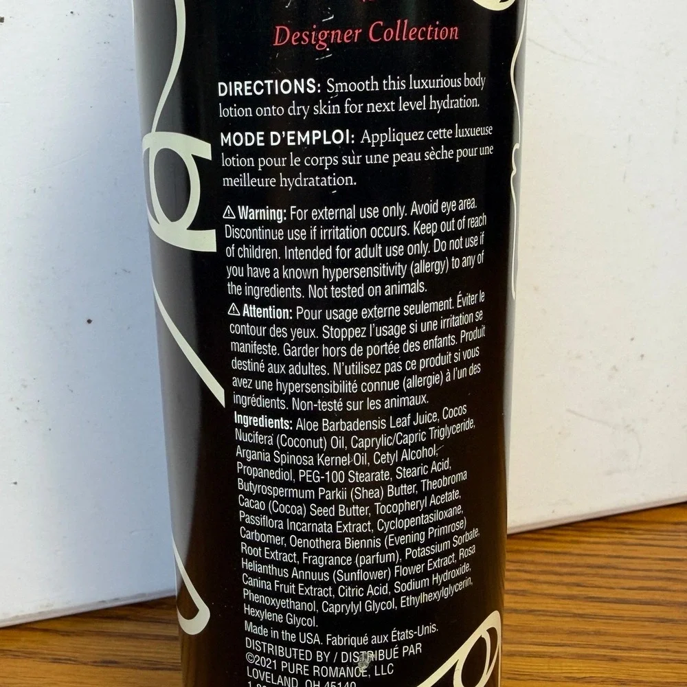 Pure Romance-Dirty French: Nourishing Body Lotion, Wild Orchid Vanilla Musk 12oz